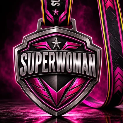 Medalla Superwoman